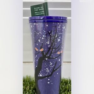 2022 Halloween Fall Release Glow In The Dark Tree Starbucks Tumbler Venti New